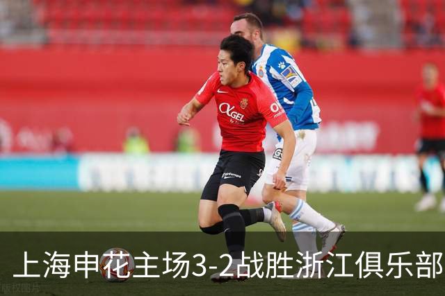 上海申花主场3-2战胜浙江俱乐部，下轮主场迎战北京国安